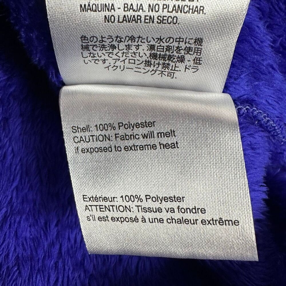 Obermeyer Medium Furry Fleece Top Purple - Picture 7 of 8